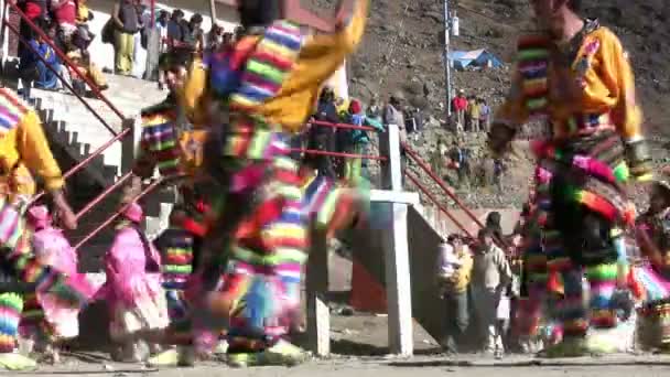 Sinakara Haziran 2007 Quyllur Rit Kar Yıldızı Festivali Sinakara Peru — Stok video