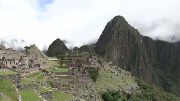 Вид Мачу Пікчу Перу — стокове відео