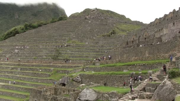 Veduta Machu Picchu Perù — Video Stock