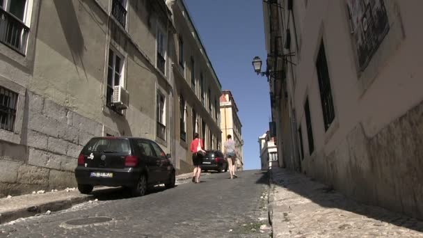 葡萄牙里斯本的风景 — 图库视频影像