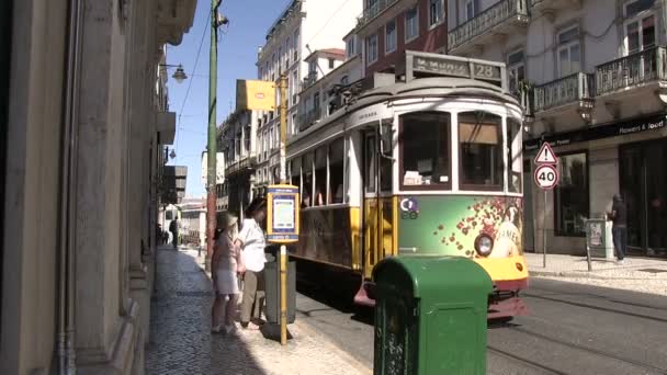 Λισαβόνα Ιουλίου 2012 Λισαβόνα Πορτογαλία — Αρχείο Βίντεο