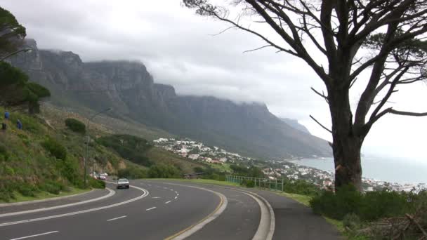 Table Mountain Cape Town Cidade Cabo África Sul — Vídeo de Stock