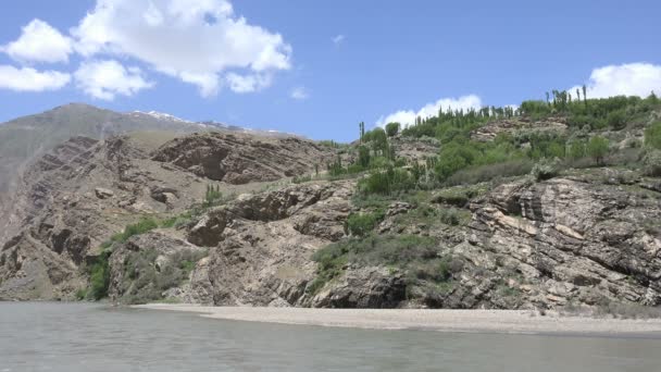 Widok Góry Pamir Tadżykistan — Wideo stockowe