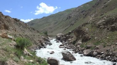 Pamir dağları, Tacikistan manzarası