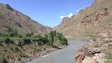 Pamir dağları, Tacikistan manzarası