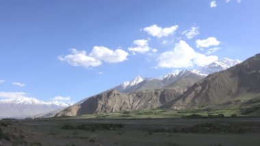 Pamir dağları, Tacikistan manzarası