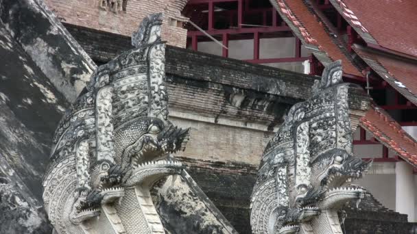 Wat Chedi Luang Chiang Mai Tailândia — Vídeo de Stock