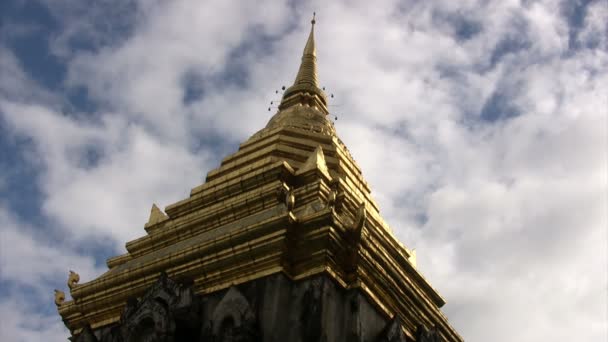 Wat Chiang Man Chiang Mai Tayland — Stok video