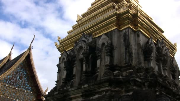 Wat Chiang Man Chiang Mai Tayland — Stok video