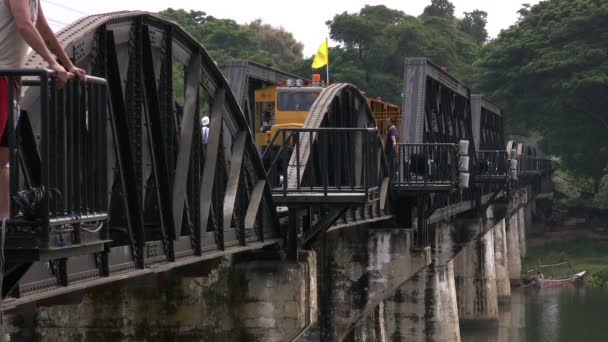 River Kwai Bridge Kanchanaburi Thaïlande — Video