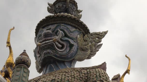 Wat Phra Kaew Bangkok Tailandesa — Vídeo de Stock