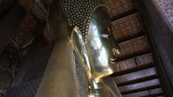 Wat Pho Bangkok Tayland — Stok video