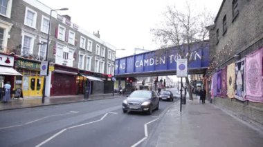 Londra - 21 Aralık 2010: Camden Town, Londra, Birleşik Krallık