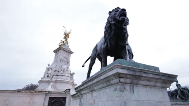 Buckingham Palace London Storbritannien — Stockvideo