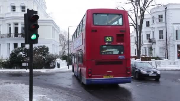 Notting Hill Londra Birleşik Krallık — Stok video