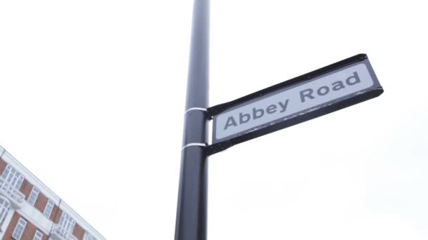 Abbey Road Londen Verenigd Koninkrijk — Stockvideo