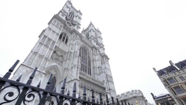 Westminster Abbey Londres Reino Unido — Vídeo de Stock