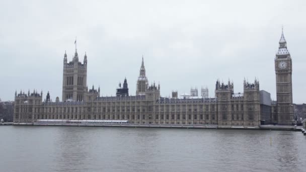 Pałac Westminster Londyn Wielka Brytania — Wideo stockowe