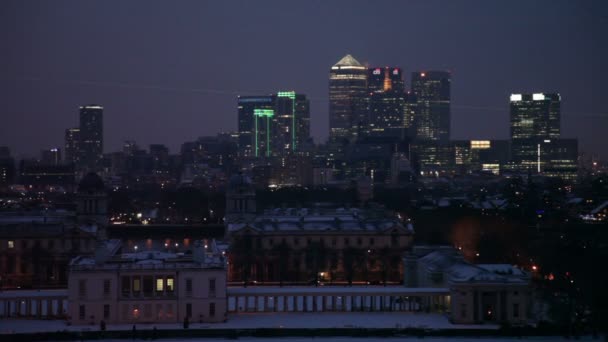 Londra Greenwich Park Tan Görünüm Birleşik Krallık — Stok video