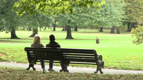 Green Park Londres Reino Unido — Vídeo de Stock