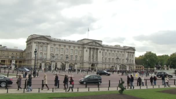 Buckingham Palace London Velká Británie — Stock video
