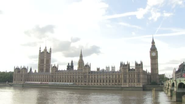 英国伦敦威斯敏斯特宫 — 图库视频影像