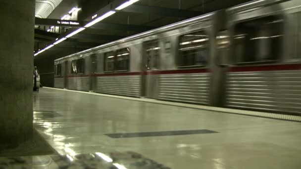 Metro Station Los Angeles Estados Unidos — Vídeo de Stock