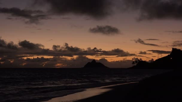 美国夏威夷瓦胡岛Kailua — 图库视频影像
