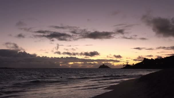 Kailua Oahu Hawaii Estados Unidos — Vídeo de stock