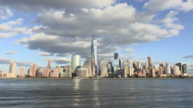 Manhattan (Jersey City 'den Görünüm), New York, ABD
