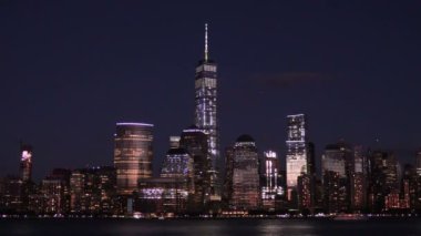 Manhattan (Jersey City 'den Görünüm), New York, ABD