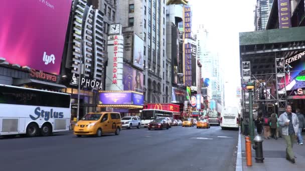New York Ottobre 2015 Manhattan New York Stati Uniti — Video Stock