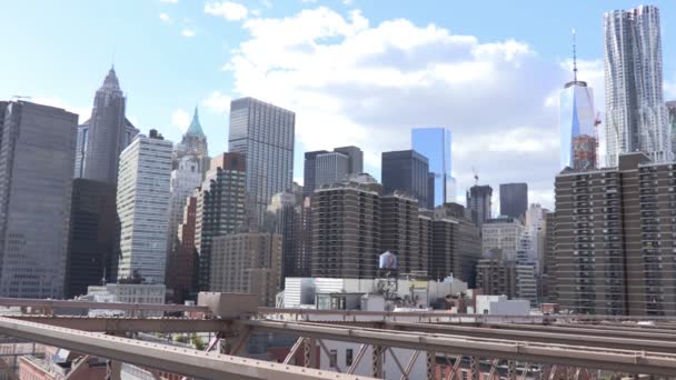 Manhattan New York Förenta Staterna — Stockvideo