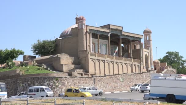 乌兹别克斯坦撒马尔罕Khuja Khidr清真寺 — 图库视频影像