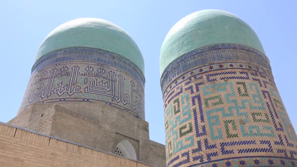 Shahi Zinda Necropolis Samarkand Uzbekistán — Stock video