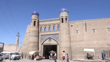 Khiva - 10 Haziran 2015: Itchan Kala, Khiva, Özbekistan
