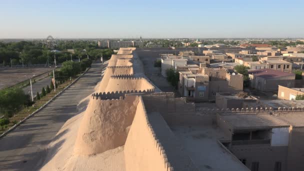 Itchan Kala Khiva Uzbequistão — Vídeo de Stock