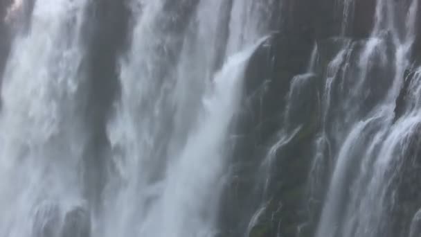 Vista Victoria Falls Zambia — Video Stock