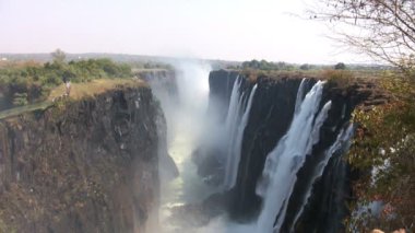 Victoria Şelalesi manzarası, Zambiya