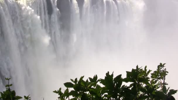 Vista Victoria Falls Zimbabue — Vídeos de Stock