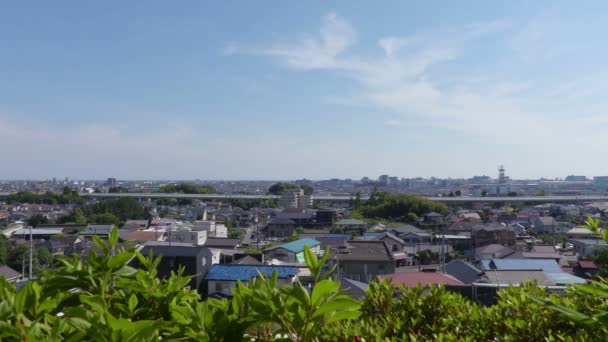 Chigasaki Pohled Parku Tonoyama Kanagawa Japonsko — Stock video