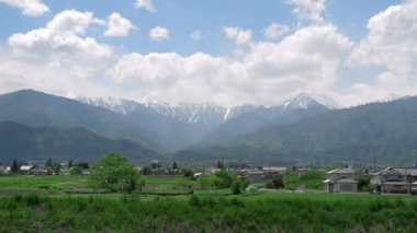Azumino dağı sırtı, Nagano, Japonya