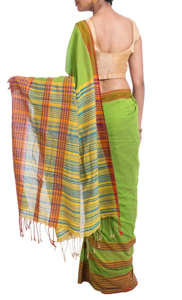 Indian Ethnic Saree Designs Catalogue — Stock Photo, Image