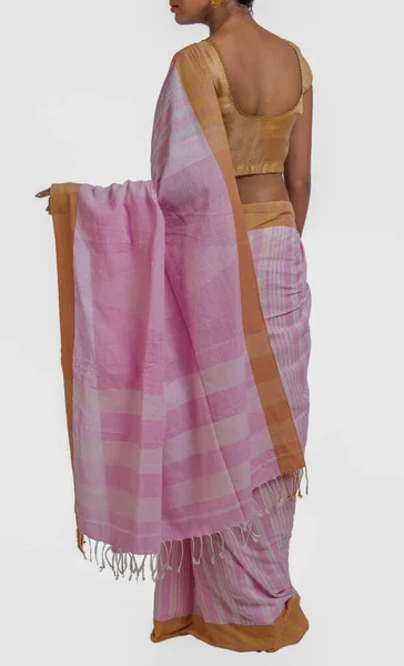 Indiaas Etnisch Saree Ontwerpen Catalogus — Stockfoto