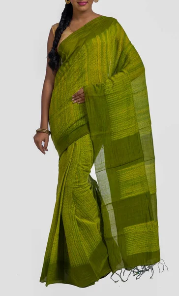 Disegni Catalogo Saree Etnici Indiani — Foto Stock