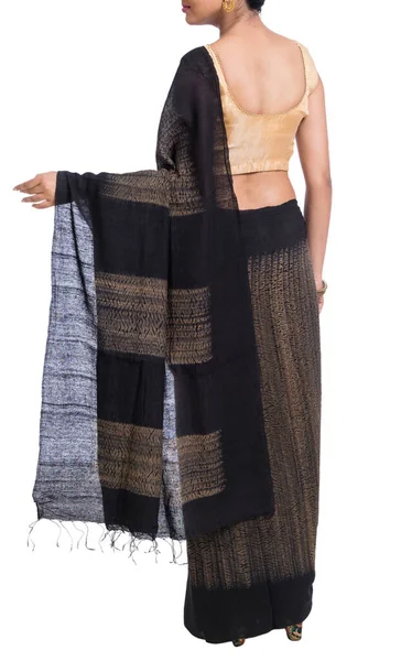 Indický Etnický Saree Design Katalog — Stock fotografie