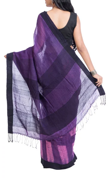 Indický Etnický Saree Design Katalog — Stock fotografie