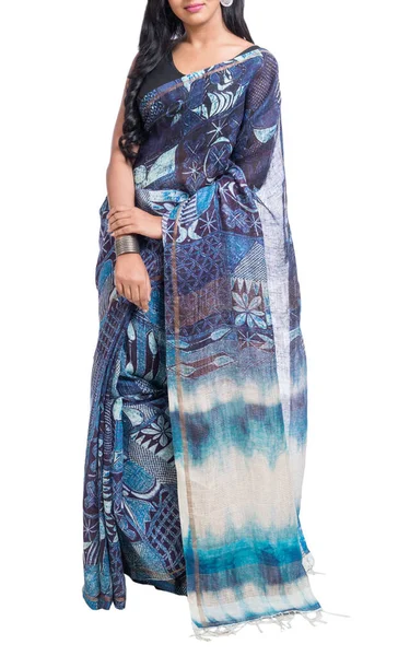 Desene Cataloage Etnice Indiene Saree — Fotografie, imagine de stoc