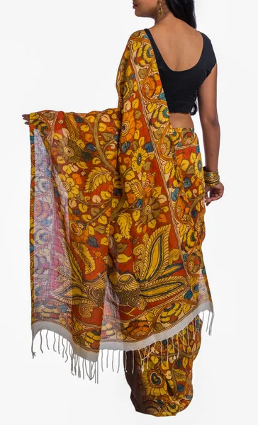 Dessins Saree Ethnique Indienne Catalogue — Photo