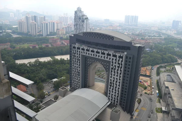 Blick Auf Die Wolkenkratzer Malaysias — Stockfoto